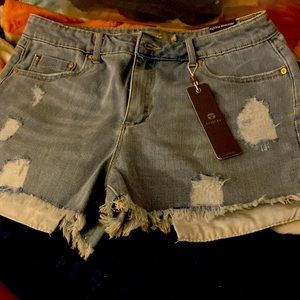 NWT jean shorts